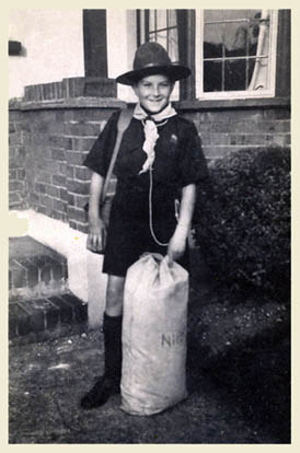 Scouts 3rd Banstead Brian Nibbs 1950